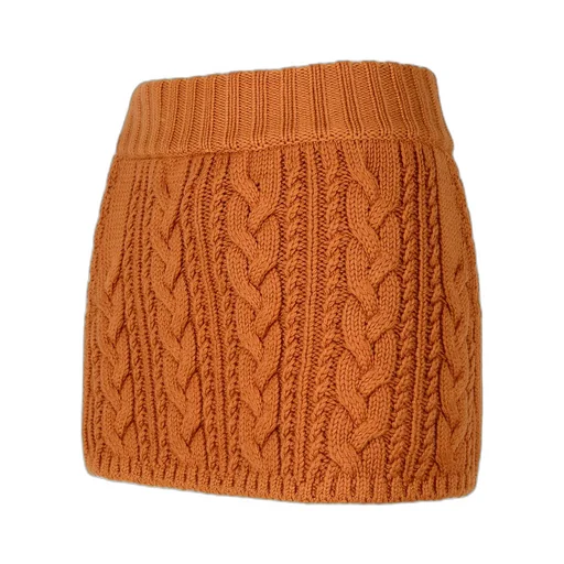 Elasticated Waistband Mini Skirt