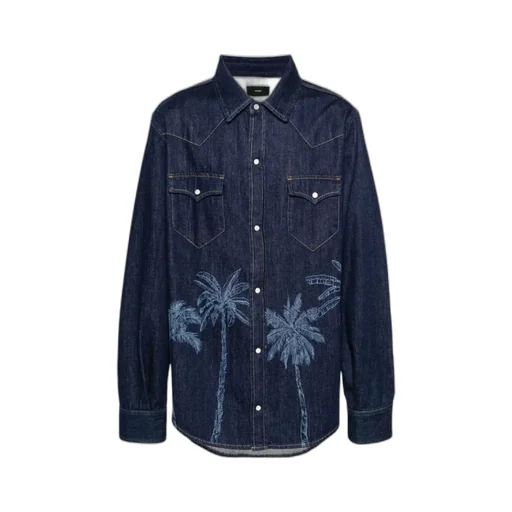 Graphic Printed Buttoned Shirt