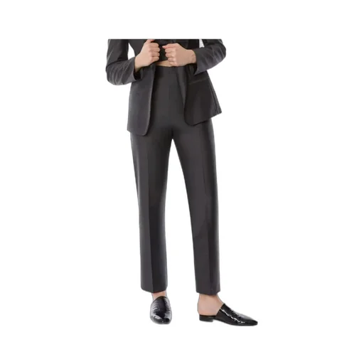 Pleated Front Tapered Leg Slacks