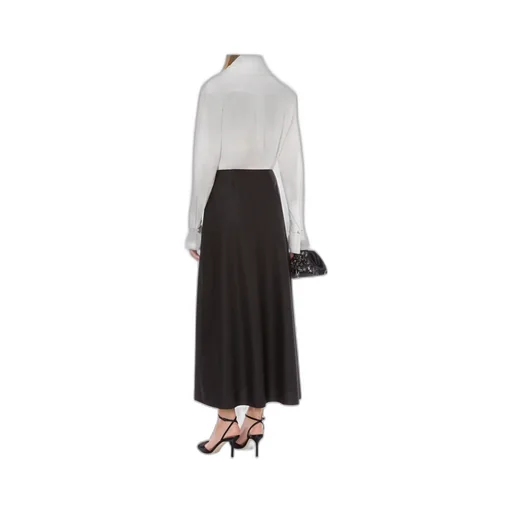Crossed Cotton Poplin Shirt