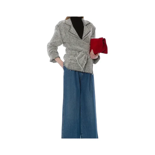 Herringbone Wrap Jacket