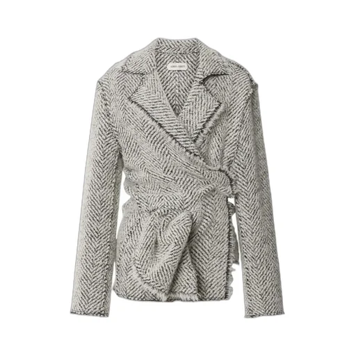 Herringbone Wrap Jacket