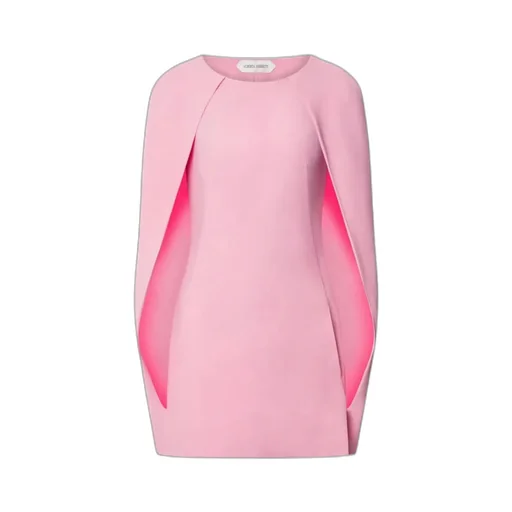 Stretch Cape Mini Dress
