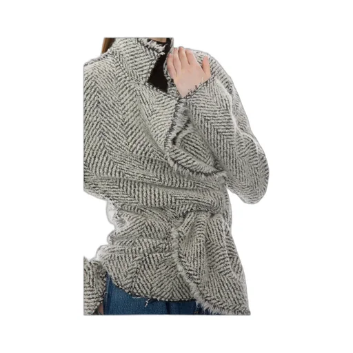 Herringbone Wrap Jacket
