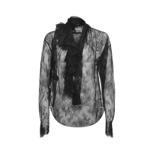 Ruffled Laced Shirt