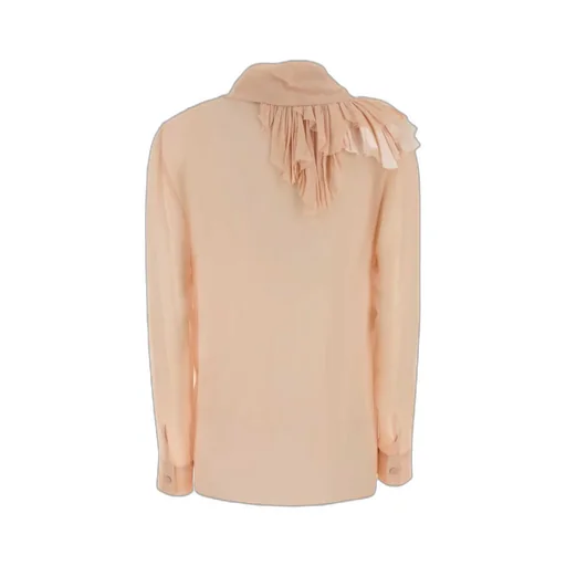 Ruffled Georgette Blouse
