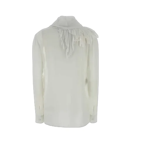 Ruffled Georgette Blouse