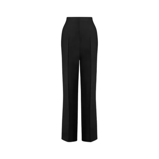 Straight-Leg Tailored Trousers