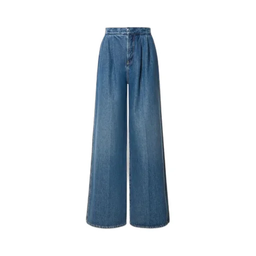 Wide Leg Denim Jeans