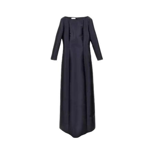 Mikado Satin Long Dress