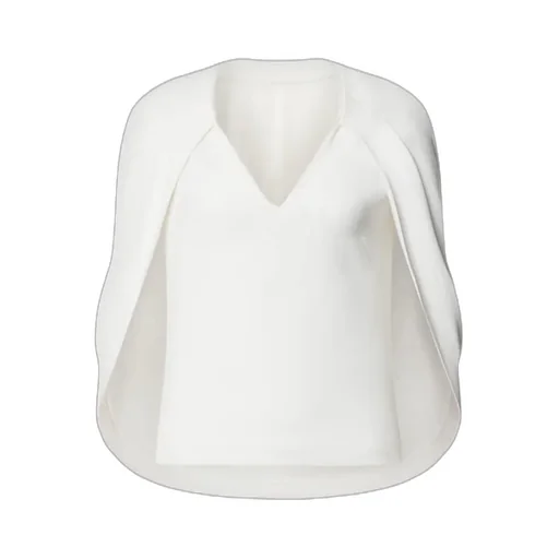 V-Neck Cape Top