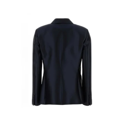 Single Breasted Satin Jacket