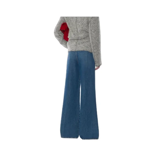 Wide Leg Denim Jeans
