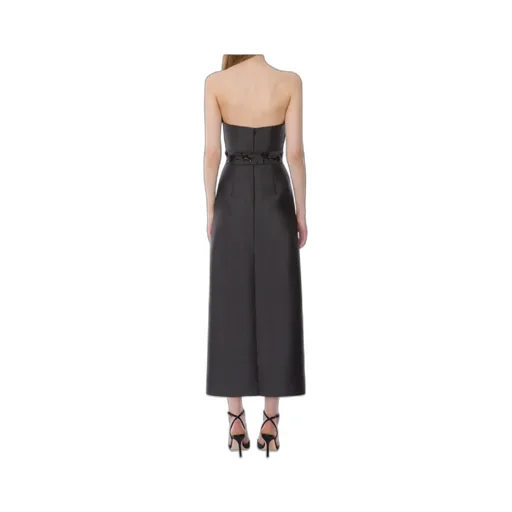 Embroidered Bustier Dress