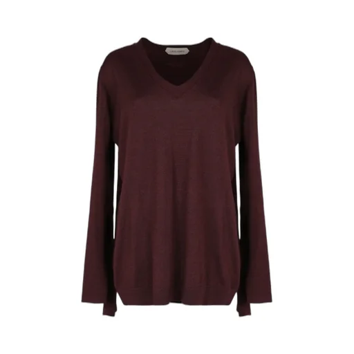 V-Neck Knitted Jumper