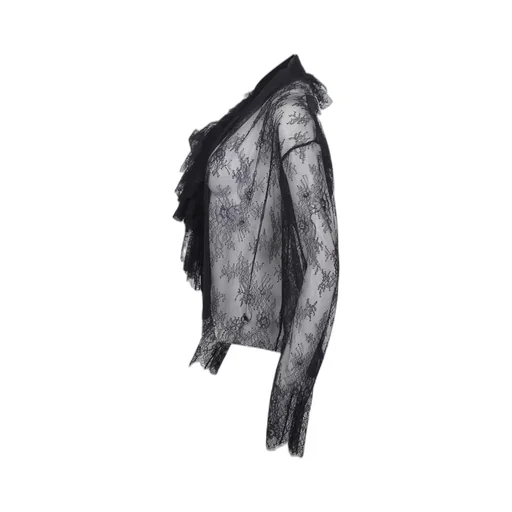 Ruffled Laced Shirt