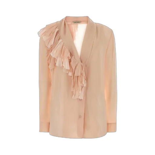 Ruffled Georgette Blouse