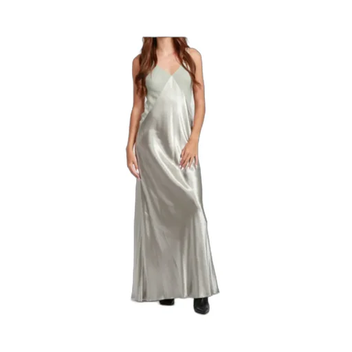 V-Neck Sleeveless Dress