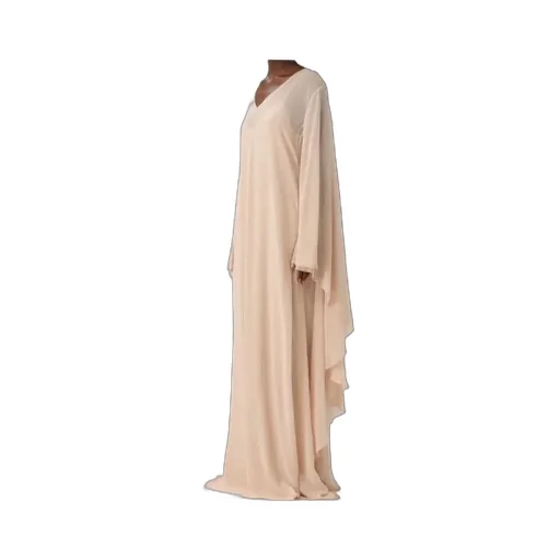 Kimono V-Neck Long Dress