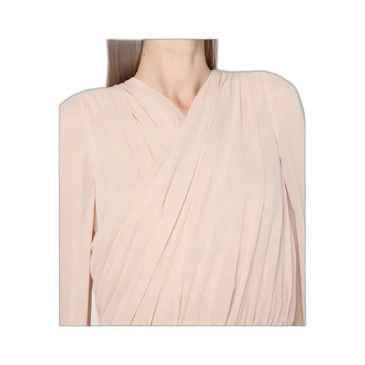 Draped Long Dress