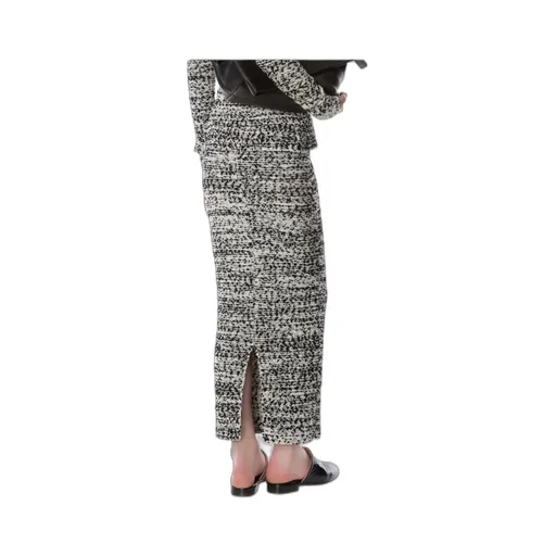 Textured Midi Skirt