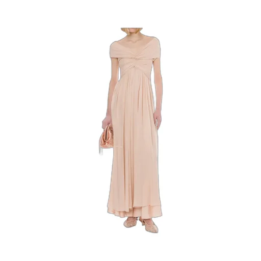 Pleated Detail Dress