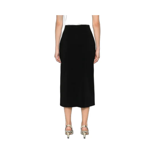 Pencil Wool-Blend Skirt