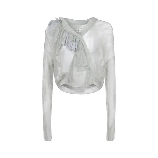 Ruffled Laced Shirt