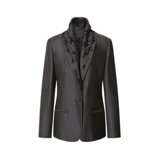 Long-Sleeved Suit Jacket