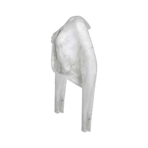 Ruffled Laced Shirt