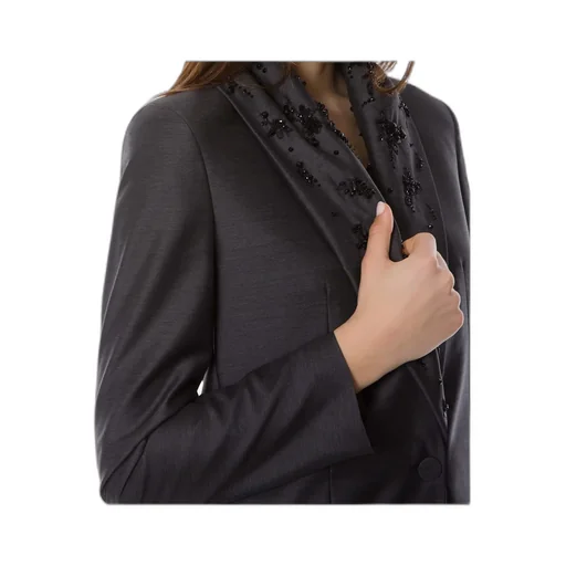 Long-Sleeved Suit Jacket