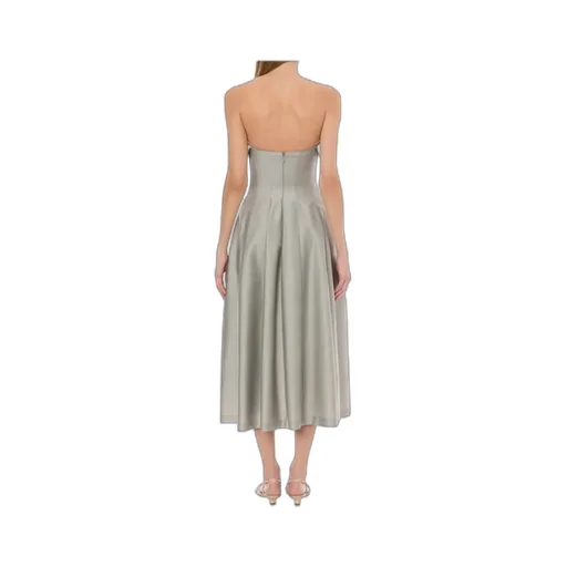 Off-Shoulder A-Line Skirt