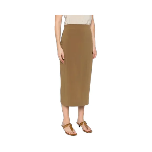 Wool-Blend Pencil Skirt