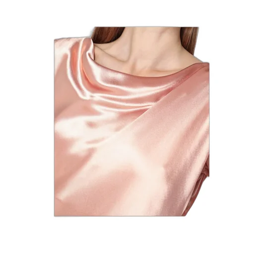 Cowl-Neck Satin Maxi Dress