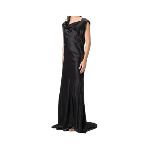 Satin Long Dress