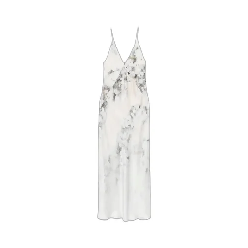 Floral-Print Slip Day Dress