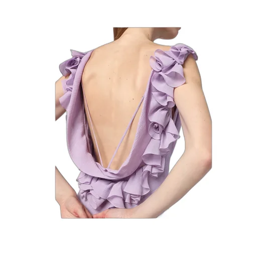 Long Dress With Ruffles