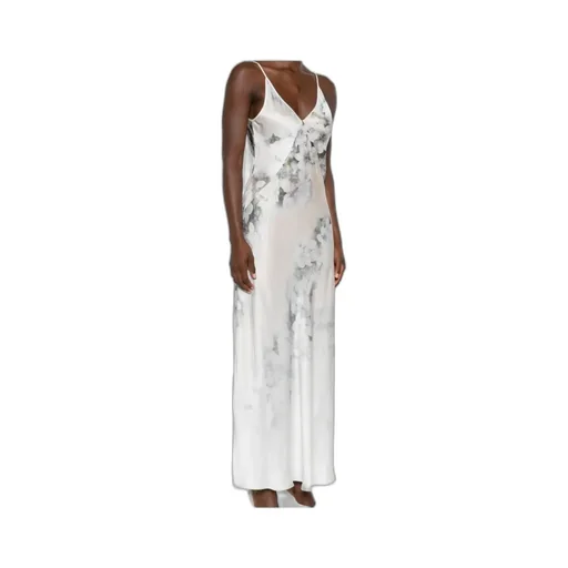 Floral-Print Slip Day Dress