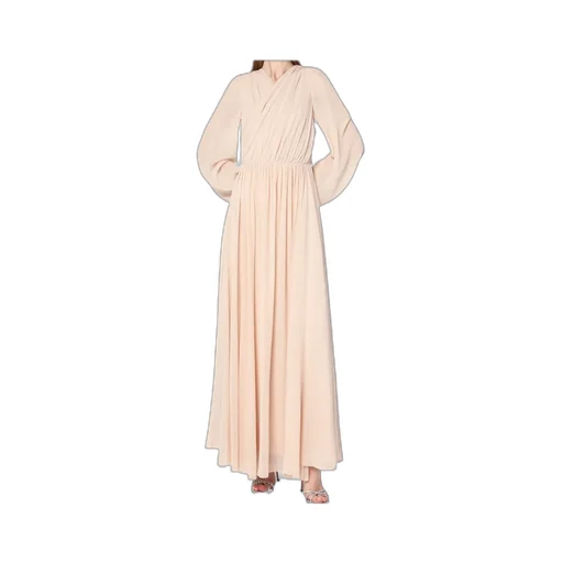 Draped Long Dress