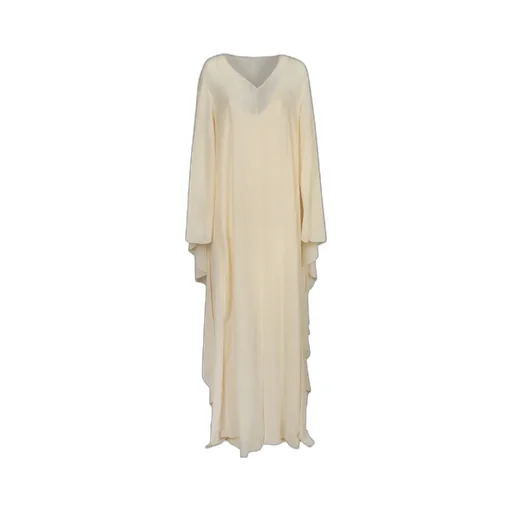 Kimono V-Neck Long Dress