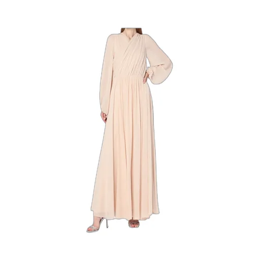 Draped Long Dress