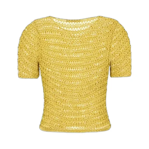 Open-Knit T-Shirt