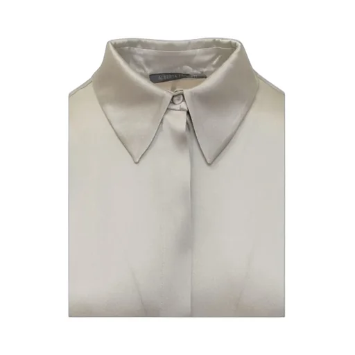 Long-Sleeved Draped Shirt