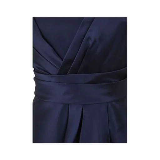 Mikado One-Shoulder Midi Dress