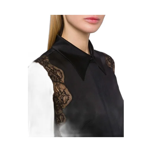 Lapel Sleeveless Shirt