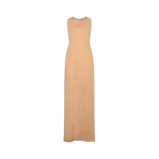 Tie Detailed Sleeveless Midi Dress