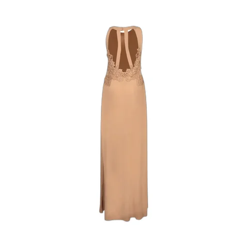 Tie Detailed Sleeveless Midi Dress