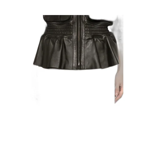 High-Waisted Midi Skirt