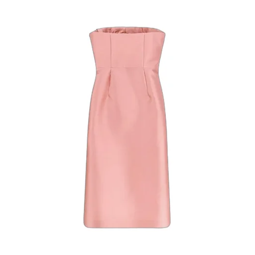 Mikado Cocktail Longuette Dress