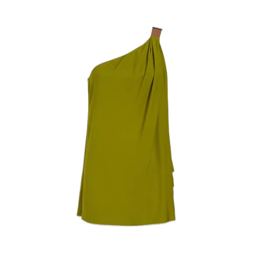 Buckled One-Shoulder Top